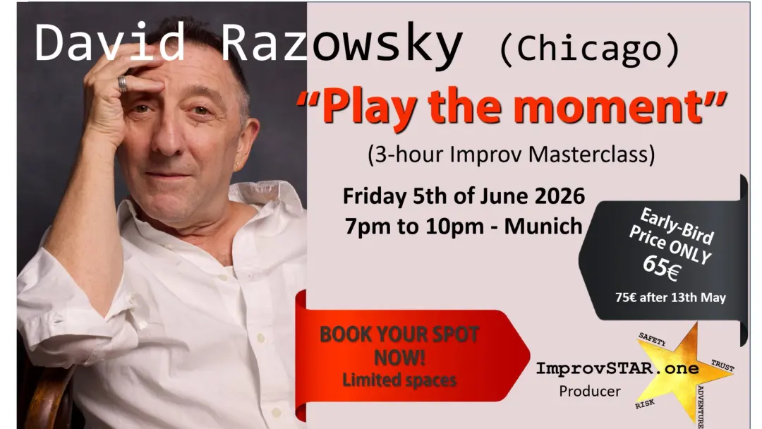 Improv Masterclass "Play the Moment" with US-Superstar DAVID RAZOWSKY