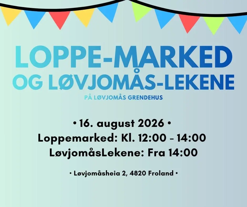 Loppemarked og LøvjomåsLekene