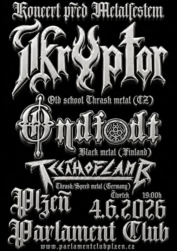 Koncert před Metalfestem...
