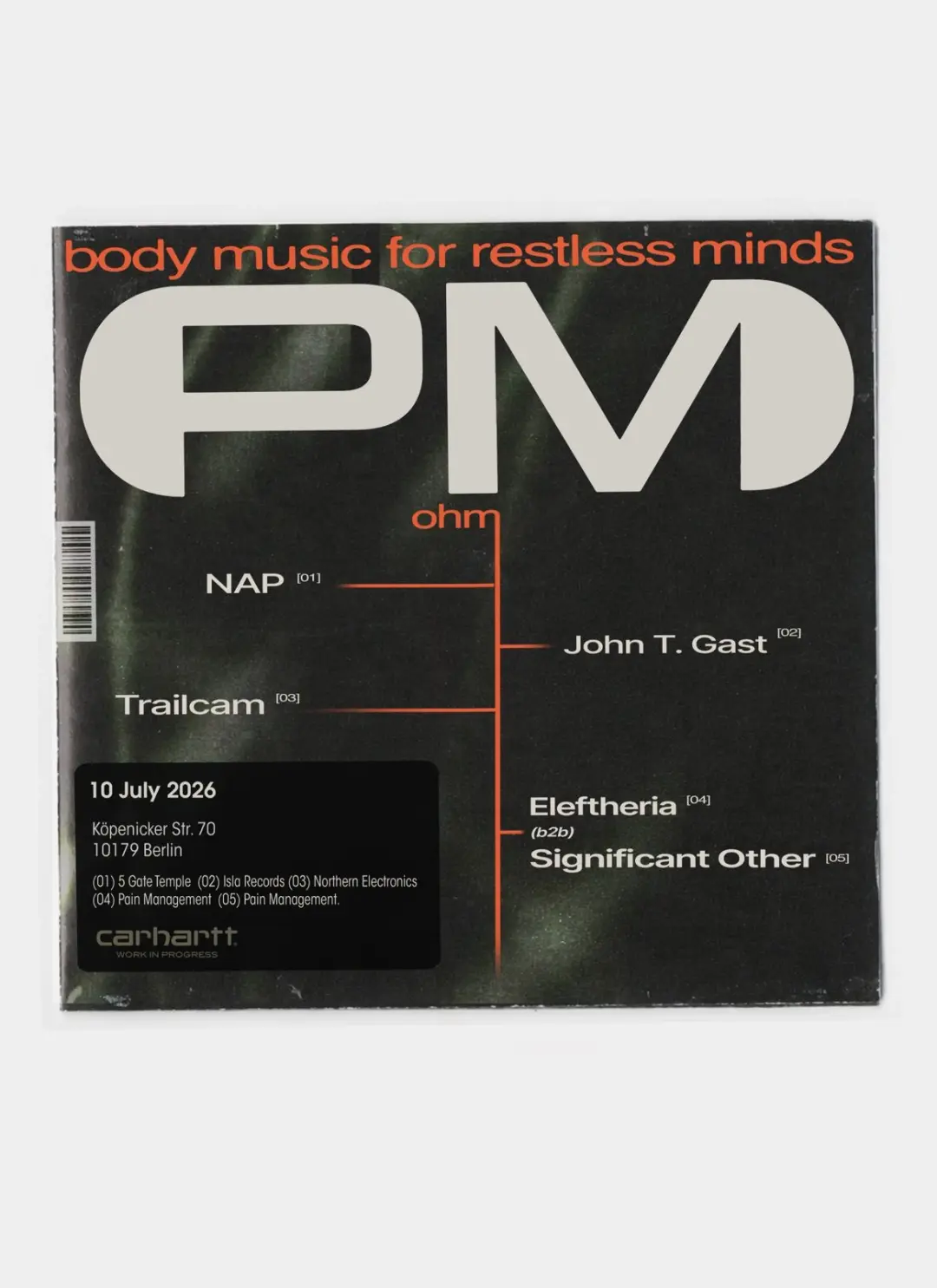 Pain Management: John T Gast, Trailcam, NAP, Eleftheria & Significant Other