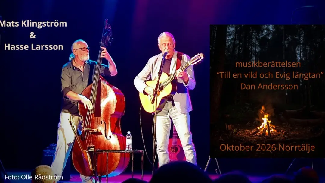 Mats Klingström tolkar Dan Andersson "Till en vild och evig längtan"