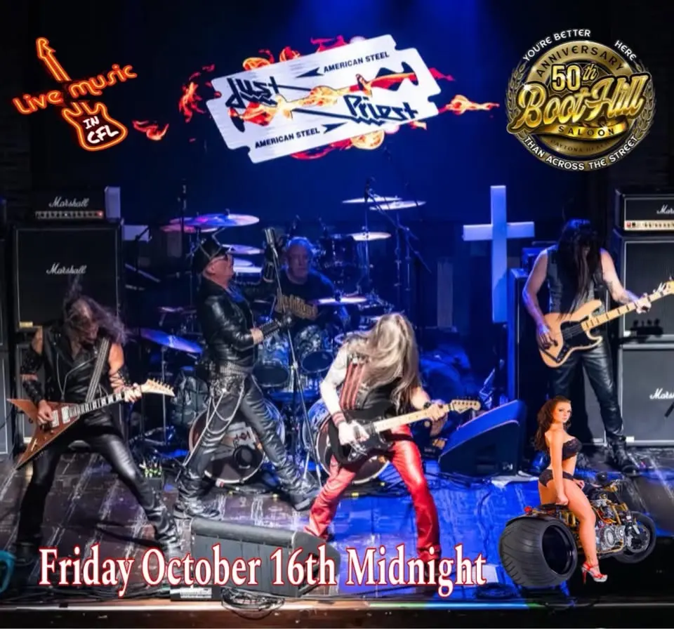Just Priest Biketoberfest at The Legendary Boothill Saloon