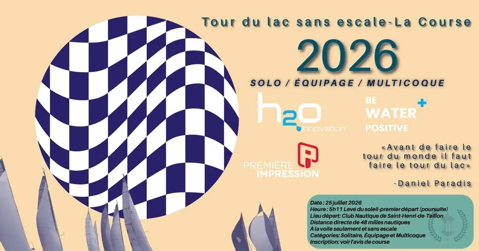 Tour du lac sans escale-La Course 2026
