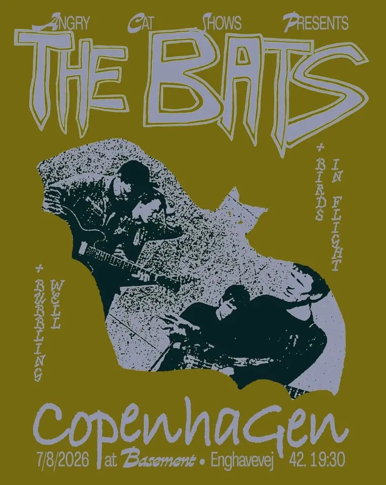 Angry Cat presents: The Bats (NZ) + Bubbling Well + Birds in Flight