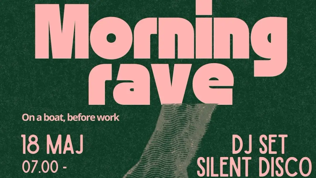 Morning Rave on a boat