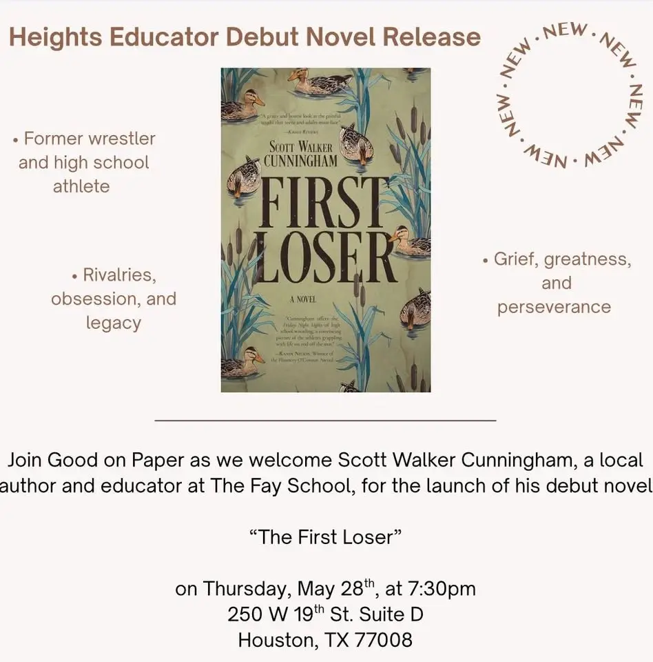 Author Chat with Local Author Scott Walker Cunningham