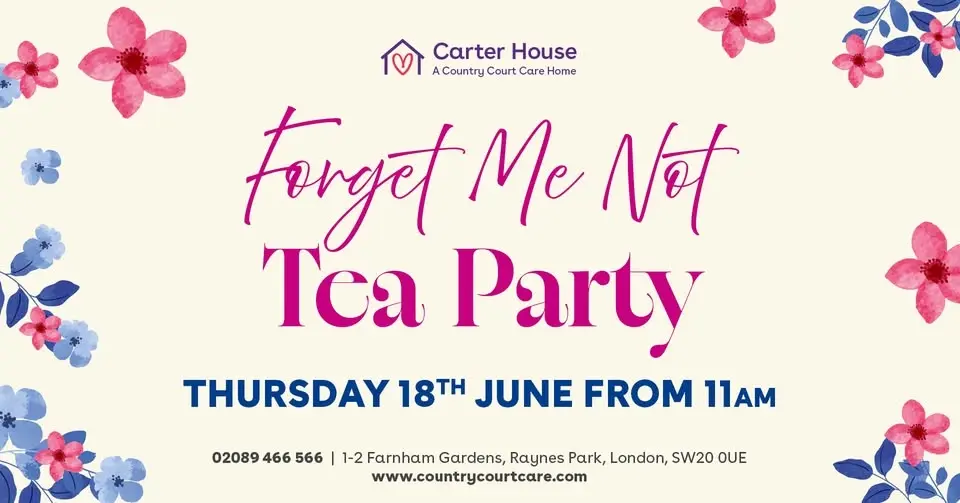 Forget Me Not Tea Party