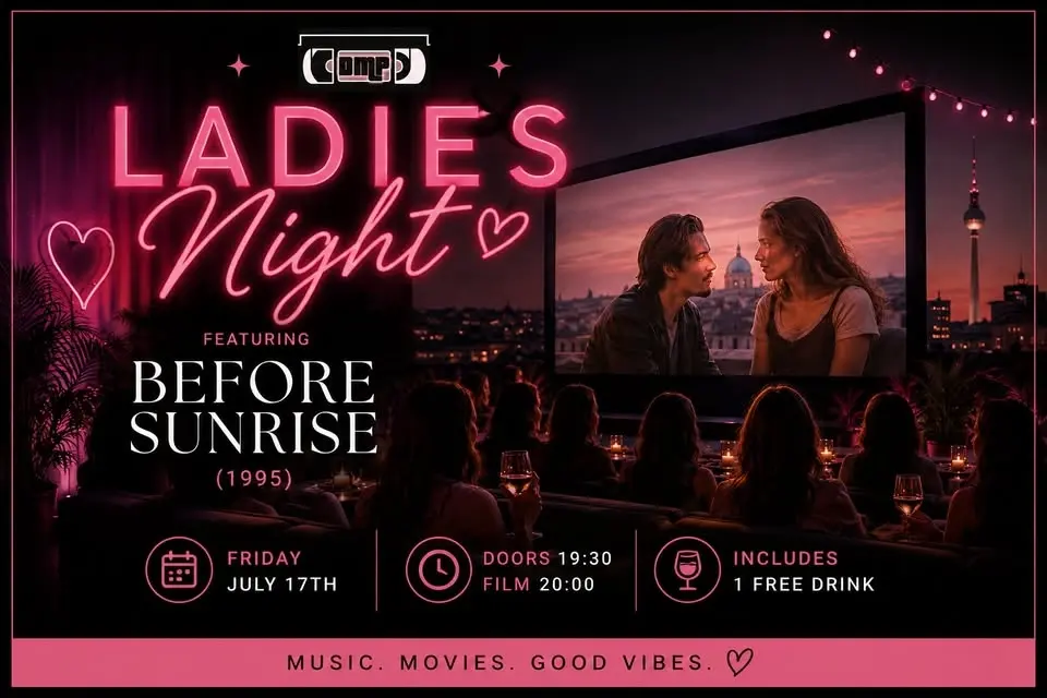 ROOFTOP CINEMA LADIES' NIGHT: BEFORE SUNRISE (1995)