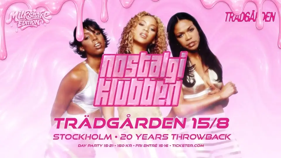 NOSTALGIKLUBBEN ✰ TRÄDGÅRDEN ✰ MILKSHAKE EDITION