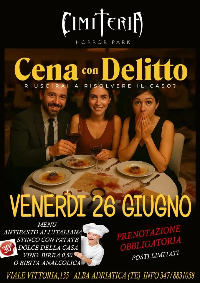CENA CON DELITTO