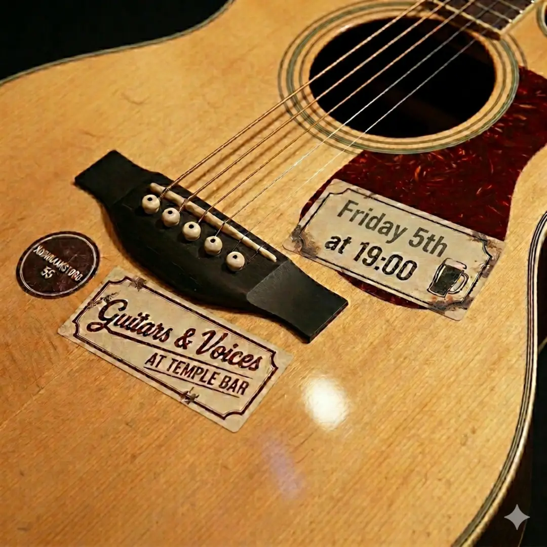 Guitars & Singing - Live Acoustic Jam - Stockholm