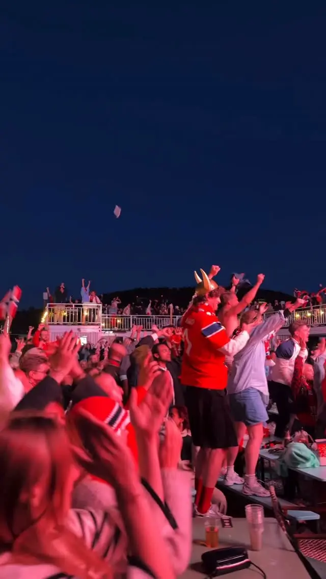 VM 2026 Storskjerm – Norge kamp