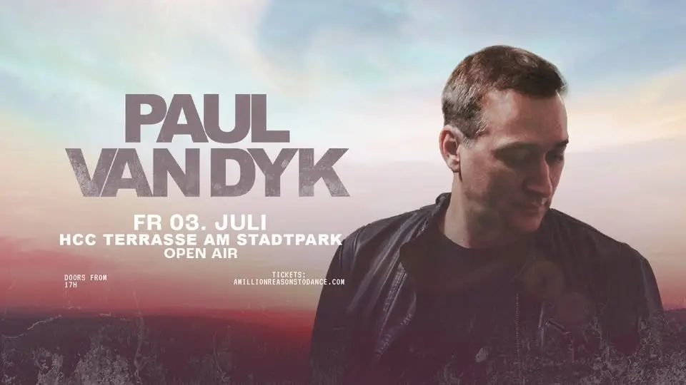 FR.03.07. PAUL VAN DYK LIVE - HCC TERRASSE AM STADTPARK OPEN AIR HANNOVER