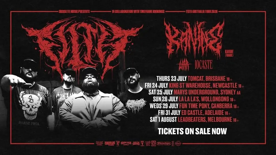 FILTH (US) AUS TOUR - SYDNEY 25 JULY (AA)