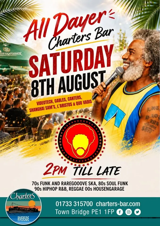DJ MrNash presents - All Dayer @Charters Beer Garden - Free Entry