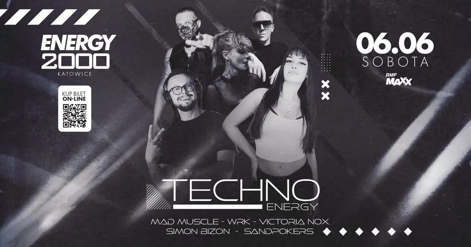 TECHNO ENERGY ★ MAD MUSCLE, WRK, SANDPOKERS, SIMON BIZON, VICTORIA NOX