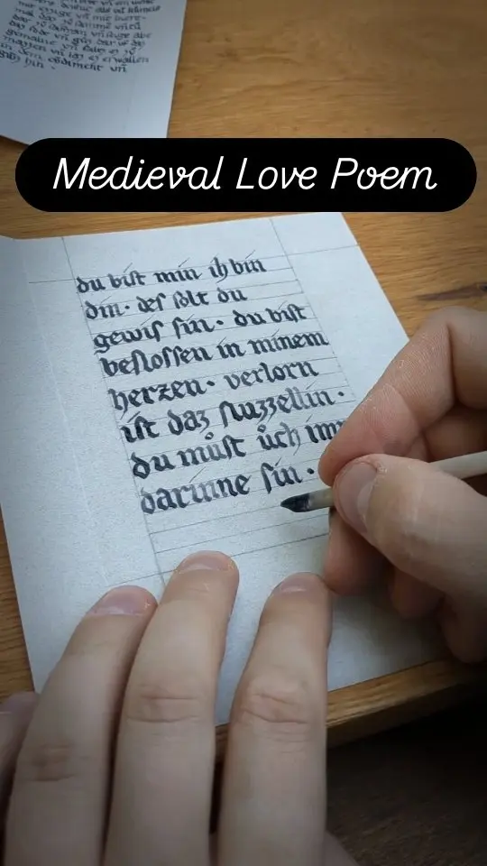 Calligraphy Workshop – Gothic Script