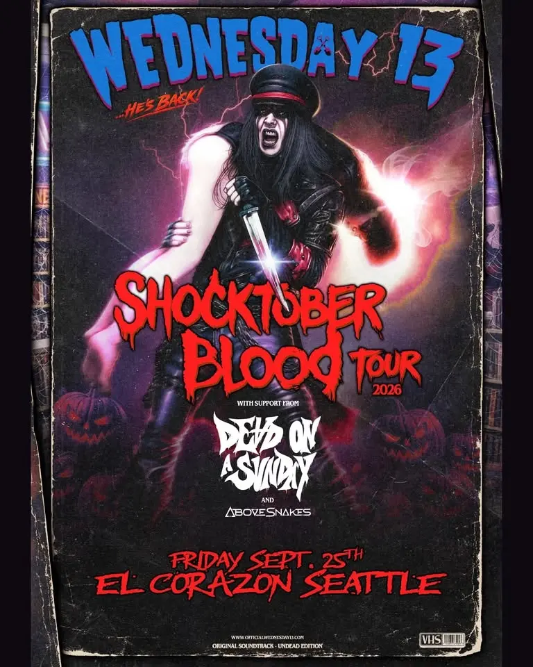 Wednesday 13 - Shocktober Blood Tour 2026