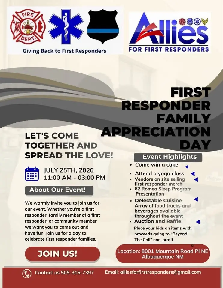 First Responder Family Appreciation Day