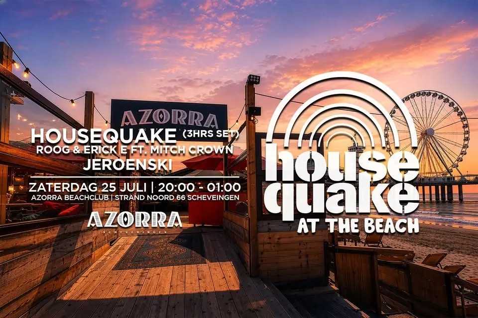 Housequake at the Beach - Azorra Beachclub