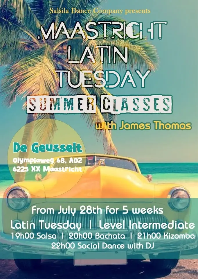 #Summer Classes Tue. July 28th #Maastricht Latin Tuesday #De Geusselt Maastricht Football Stadium