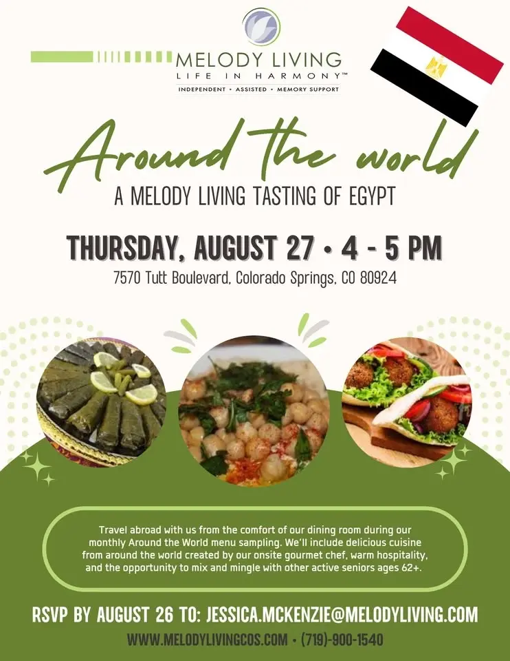 Around the World A Melody Living Tasting of Egypt