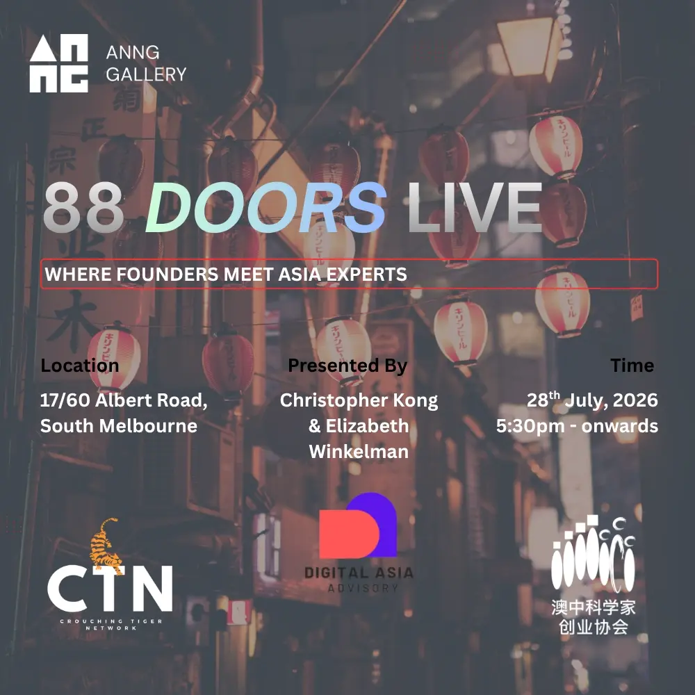 88 Doors Live: Australia, Asia & the AI Opportunity