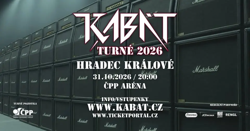 Hradec Králové - Kabát Turné 2026