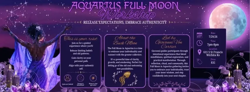 Aquarius Full Moon Workshop