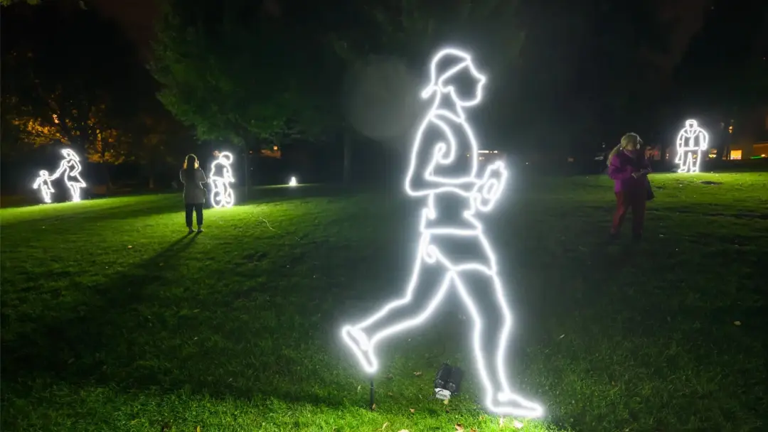 iLight Walk — A Different Way to Experience our Garden City