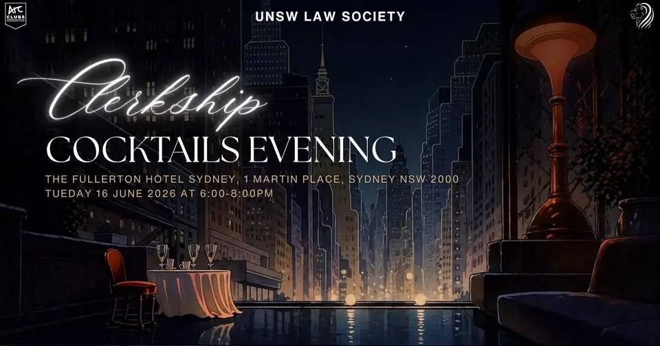 Clerkship Cocktails Evening