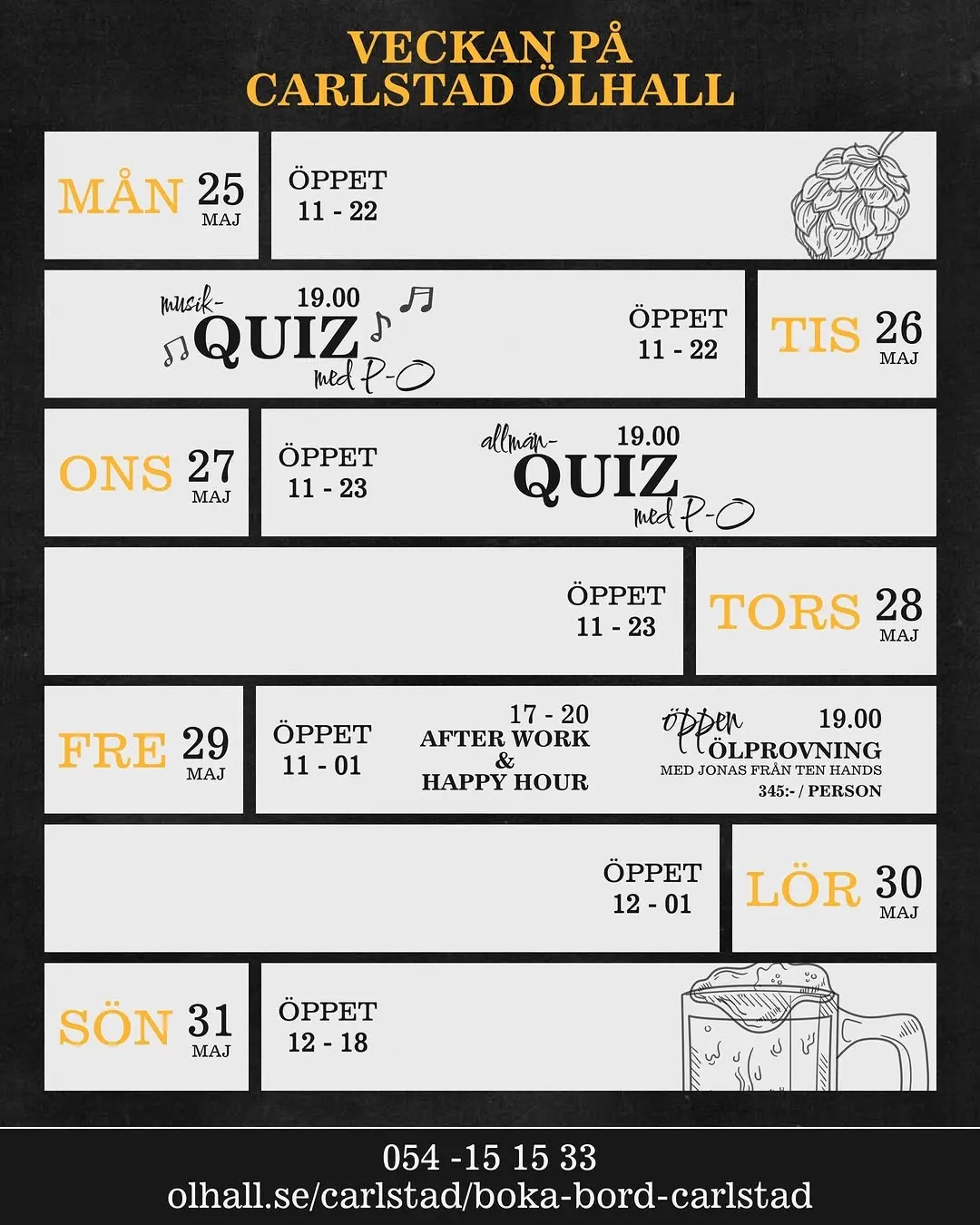 Allmän Quiz med P-O