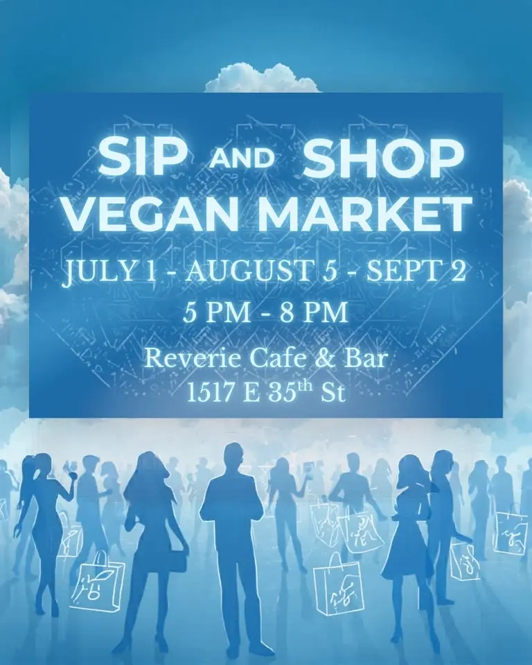 Sip & Shop Vegan Market — August 5