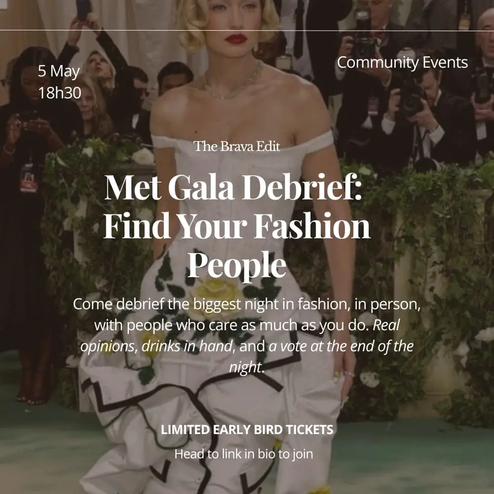 The Met Gala Debrief — Find Your Fashion People