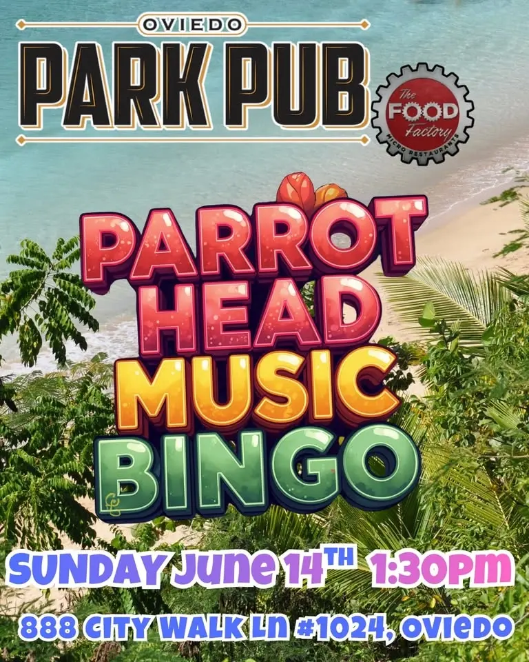 Parrot Head Music Bingo @ Oviedo Park Pub