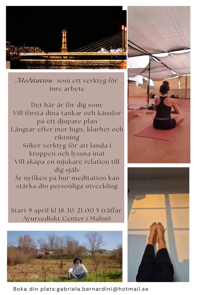 Meditation som ett verktyg för inre arbete 