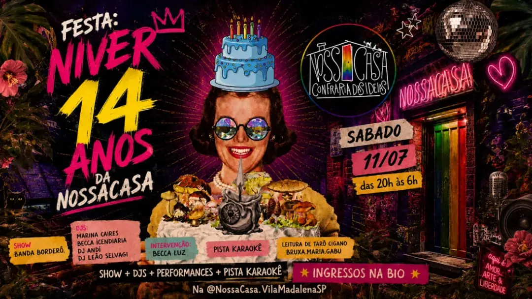 Aniversário 14 Anos Do Nossacasa