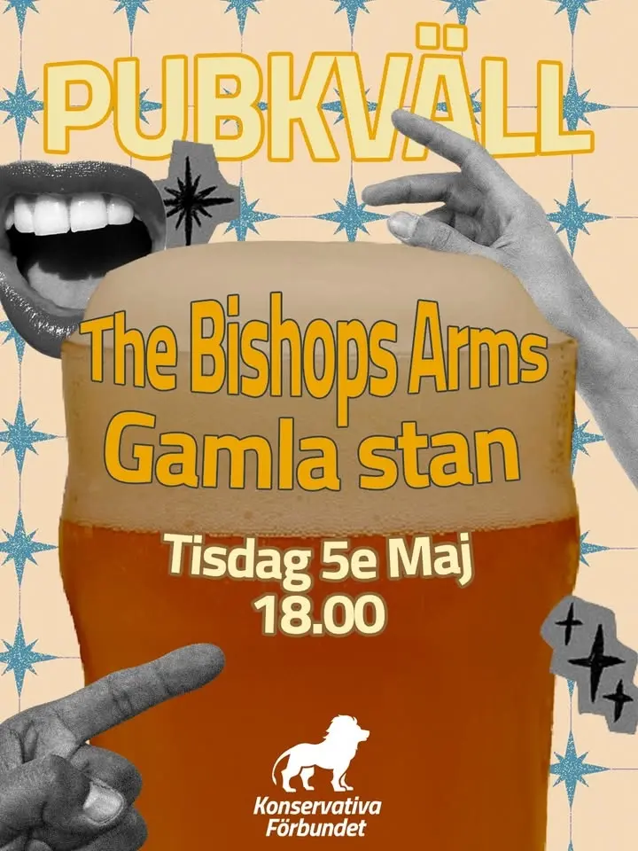 Pubkväll på The Bishops Arms!