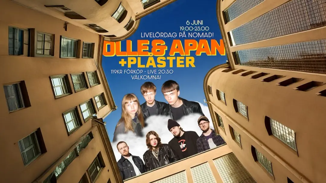 Nomad Live - olle&apan + Plåster