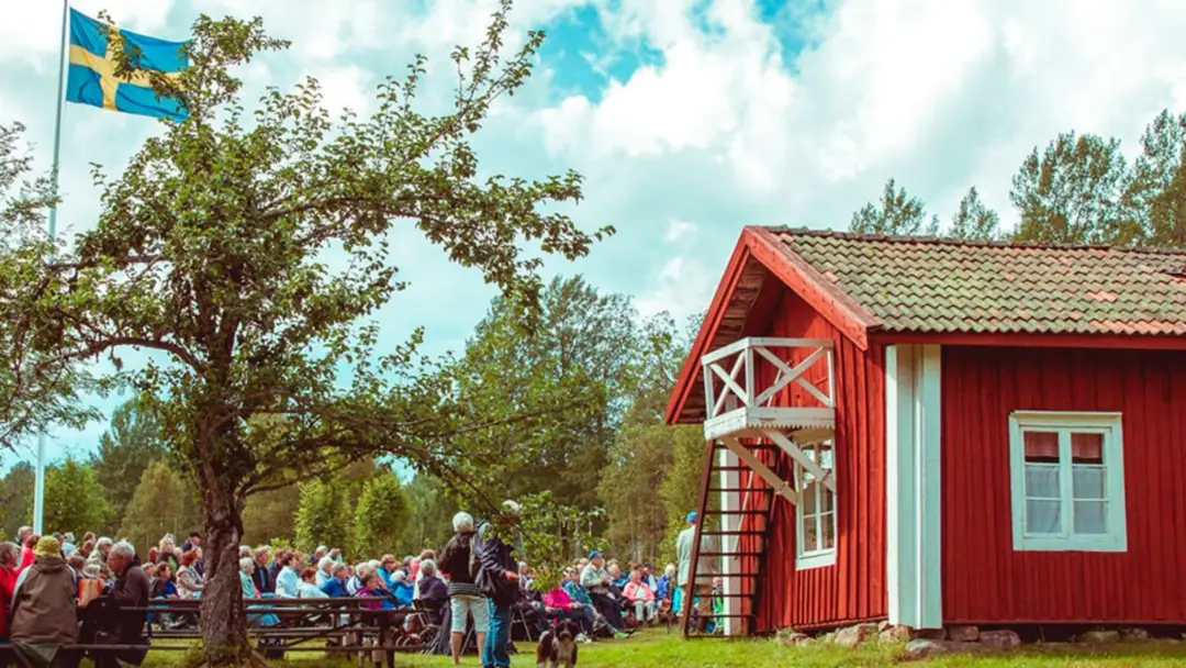 Överlämning av brev och medaljong