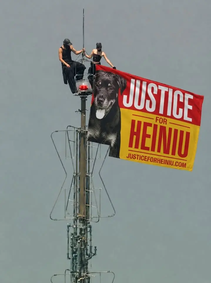 5th peaceful protest #JUSTICEFORHEINIU