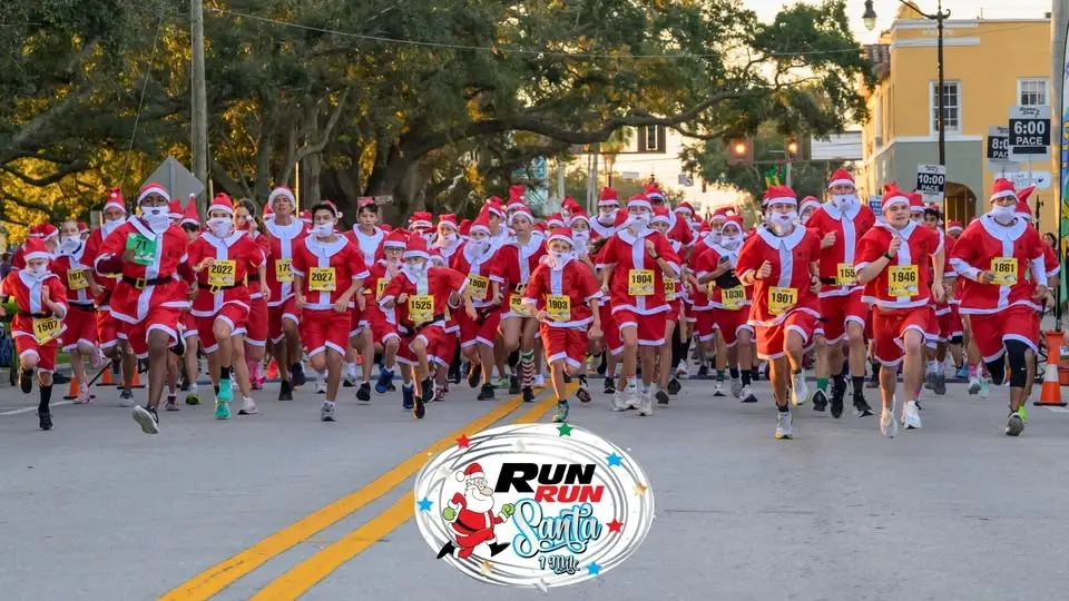 Run Run Santa 1 Mile Vero Beach