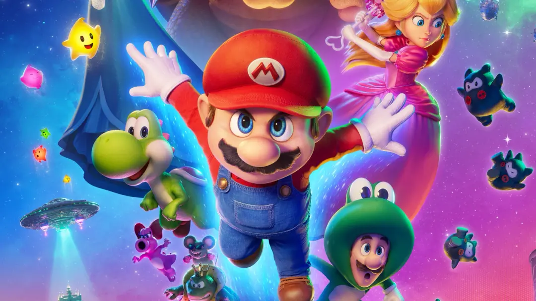 Bio: Super Mario Galaxy Filmen (eng. tal)