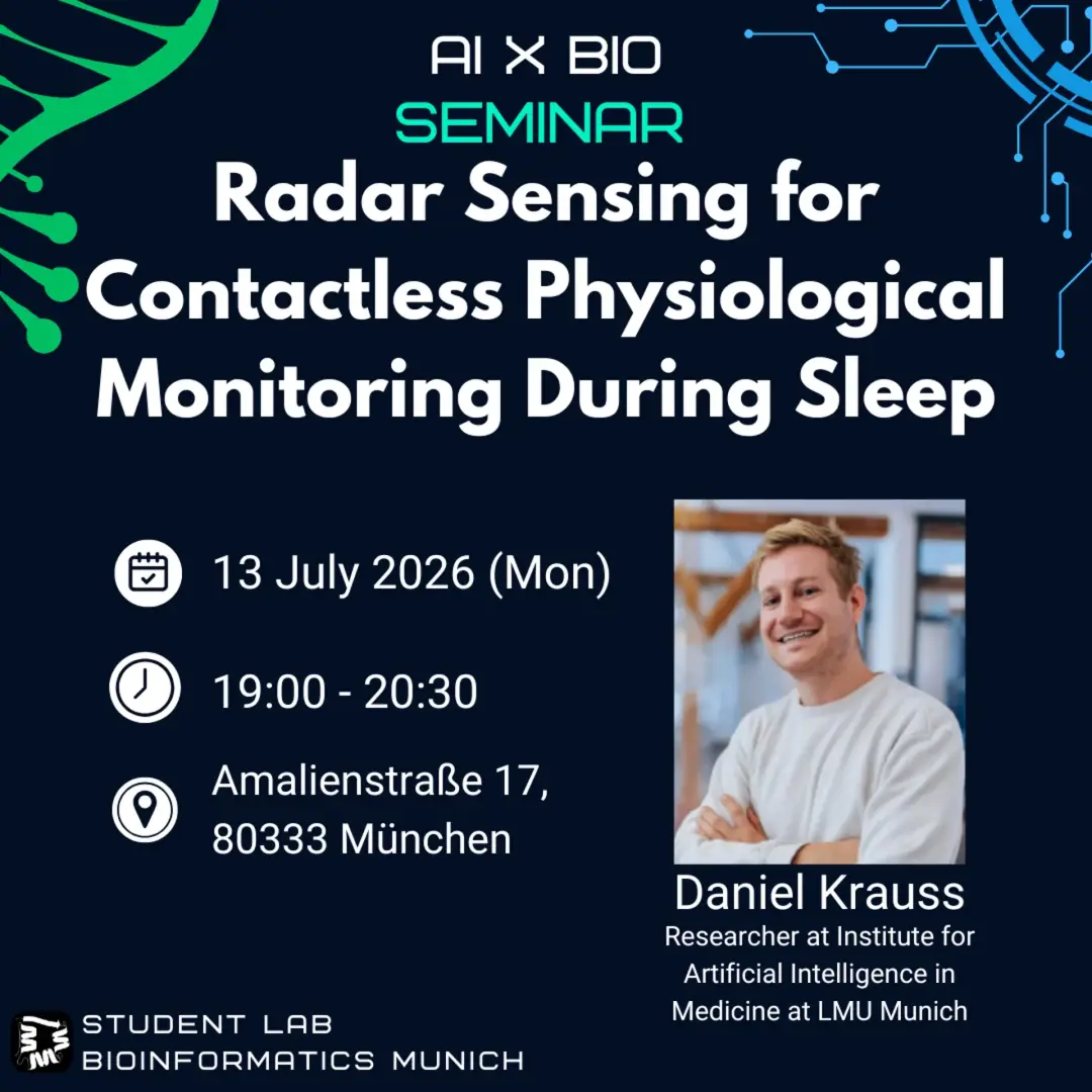 AI x Bio Seminar: Radar Sensing for Contactless Physiological Monitoring During Sleep