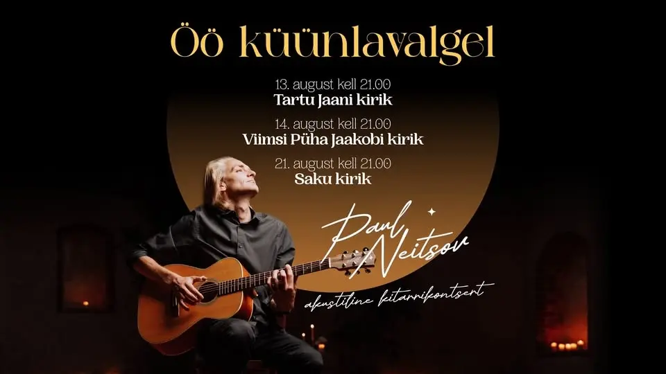 Paul Neitsov - Öö küünlavalgel / Tartu Jaani kirik