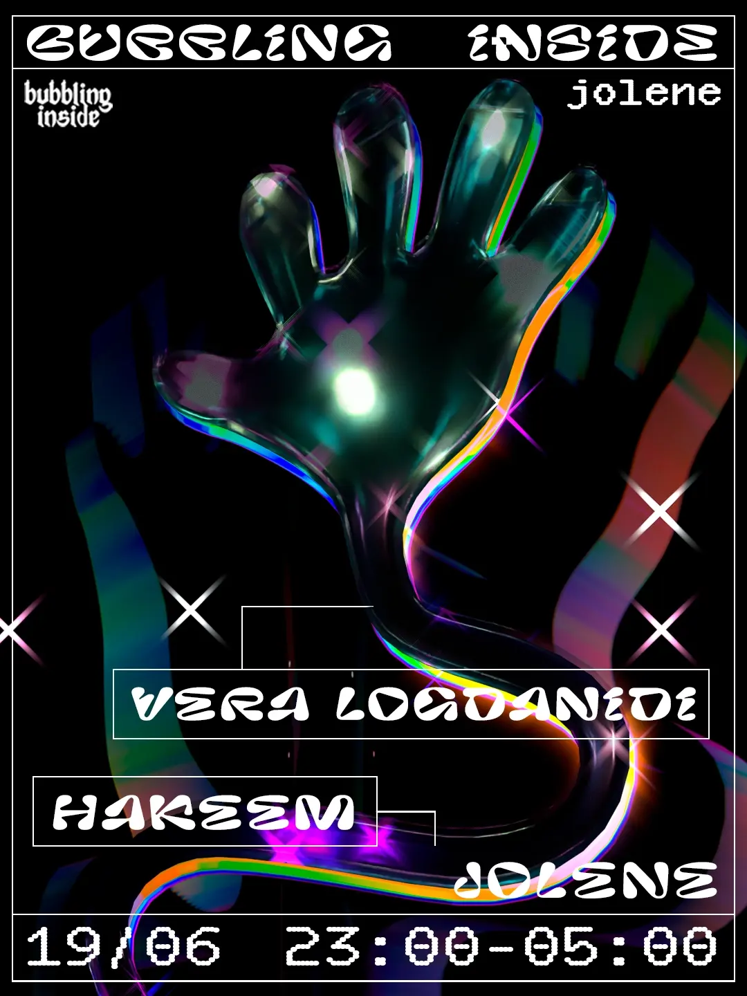 Bubbling Inside with Vera Logdanidi (UA) & HAKEEM