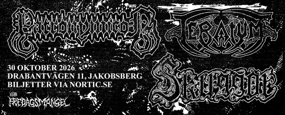 Patronymicon + Teratum + Skuggor Live @Klubb Fredagsmangel