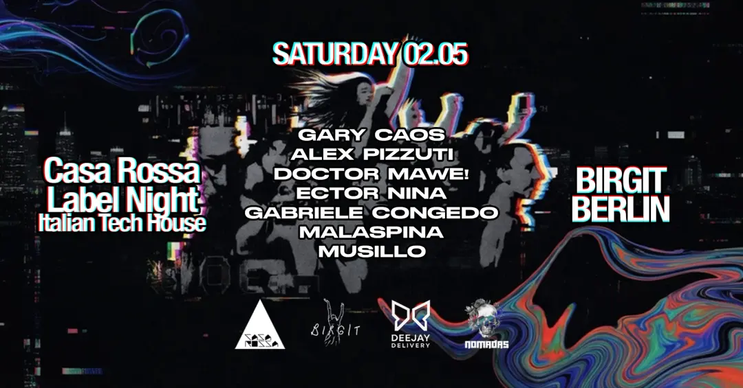 Casa Rossa Label Night Berlin