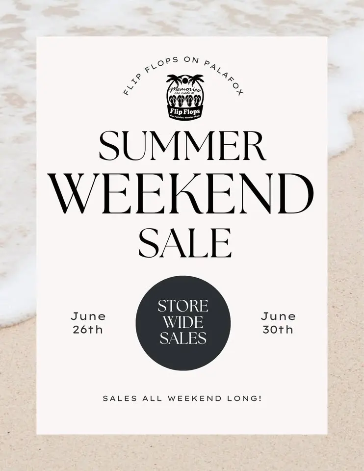 Summer Weekend Sales 🛍️☀️