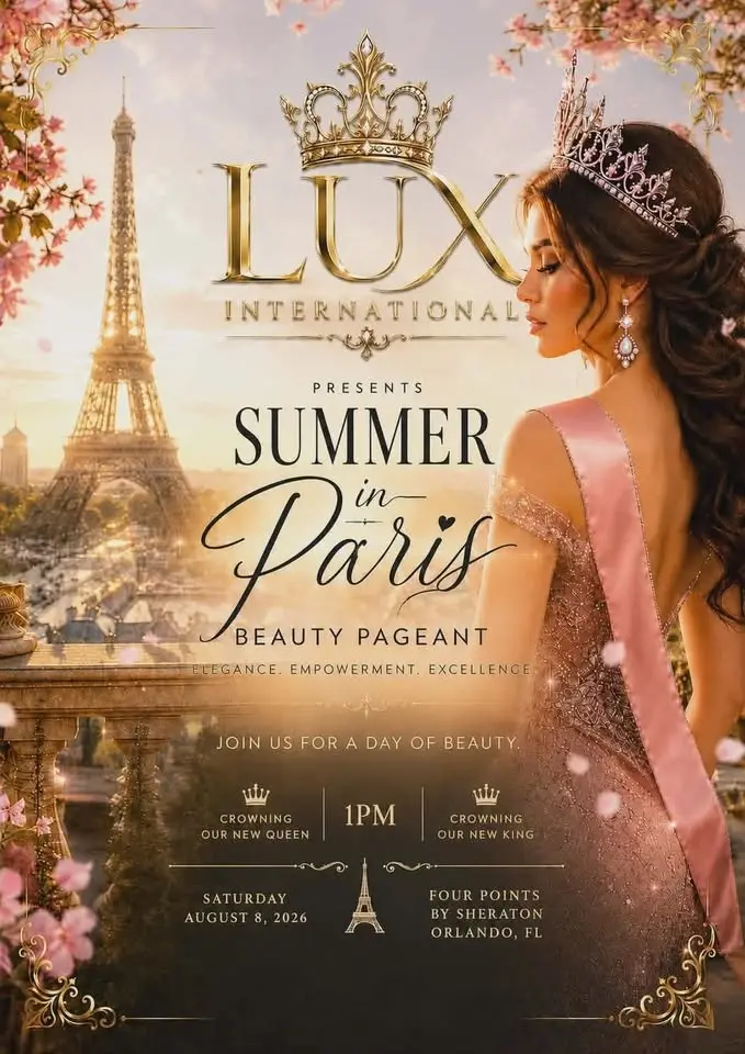 Summertime in Paris- Lux Orlando Pageant 